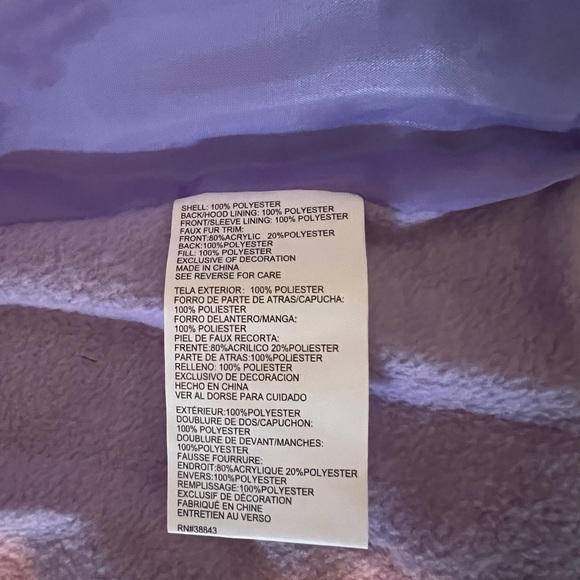 NWT Girl’s Winter Quilted Puffer Coat by R 1881 by S. Rothschild, Size L (14)! - Picture 10 of 15